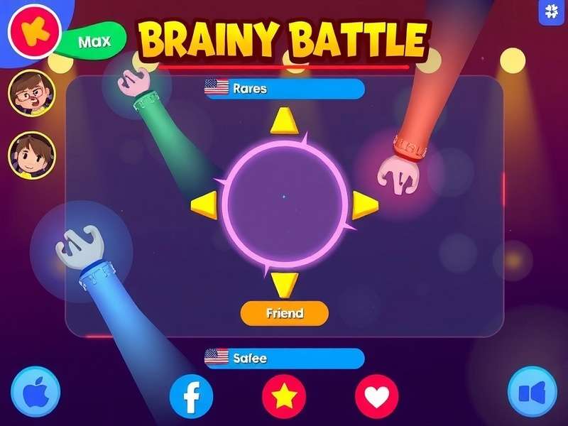 Brainy Battle gameplay screenshot showing strategic puzzle elements
